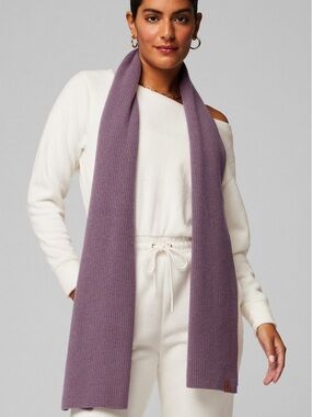 The Supersoft Cashmere Blend Scarf - Plum Cactus